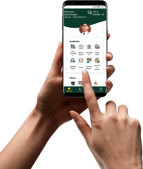eSchool ERP in Mobile app